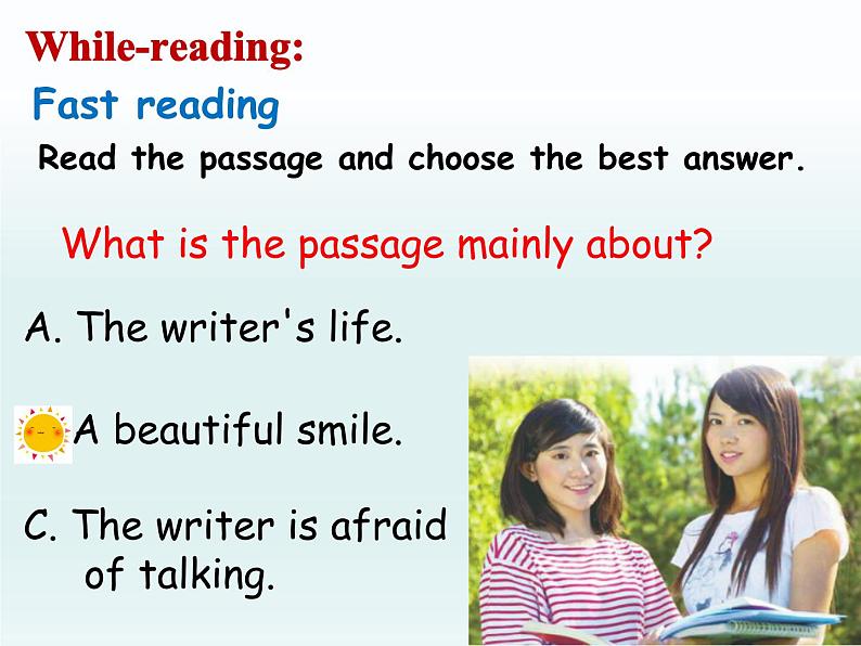 初中英语外研版8B Unit3 Language in use Module9部优课件第4页