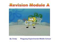 初中英语外研版 (新标准)八年级下册Revision of Module 1 - 5综合与测试多媒体教学课件ppt