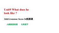 2021学年Unit 9 What does he look like?Section A教课课件ppt