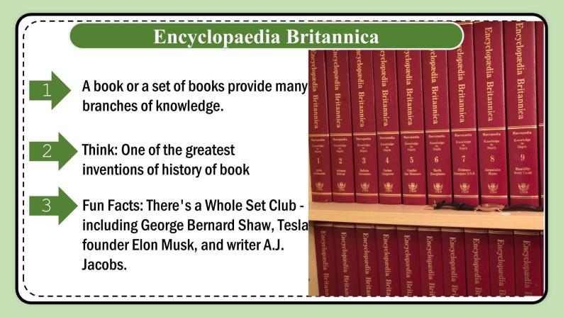 《Unit 1 Encyclopaedias》 Reading skill 课件+教案05