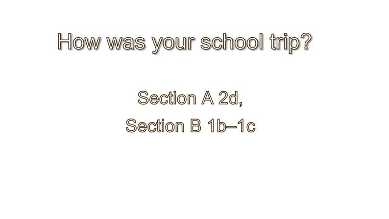 Unit 11 Section A 2d, Section B 1b–1c 课件 2021-2022学年人教版七年级英语下册01