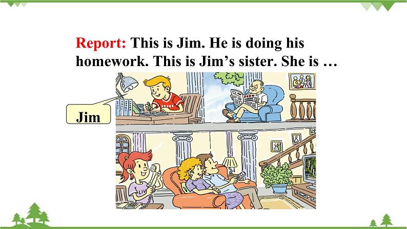 Unit 6 I'm watching TV-Section B 3a-Self Check 课件(共20张PPT)07