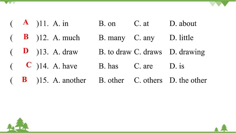 Unit 1 Can you play the guitar-Section A(Grammar Focus_3c)课件(共有PPT18张)08