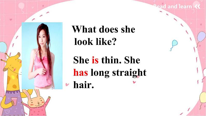 Unit 9 What does he look like? here? Section A Grammar-3c-课件(共18张PPT)第8页
