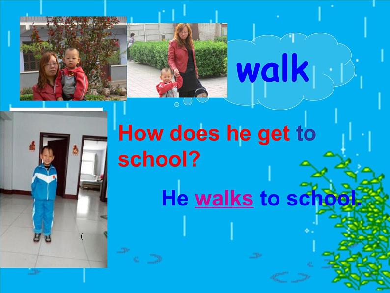Unit 3 How do you get to school_Section A 1a-2e 课件(共有PPT22张,无音频)第4页