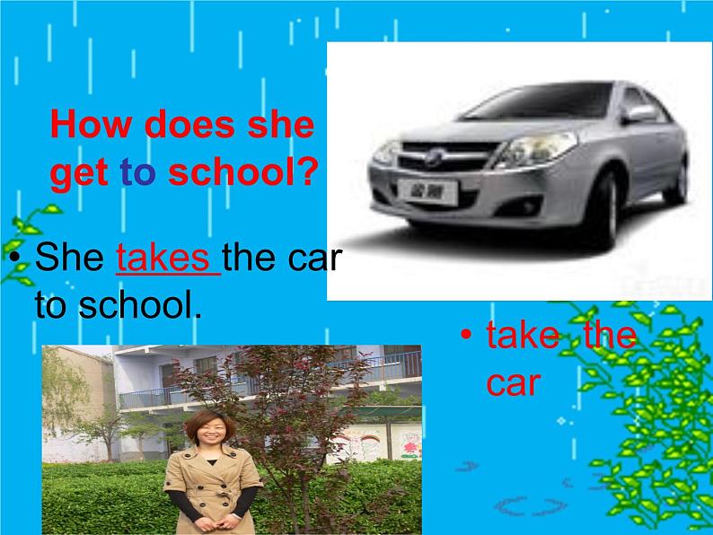 Unit 3 How do you get to school_Section A 1a-2e 课件(共有PPT22张,无音频)第5页