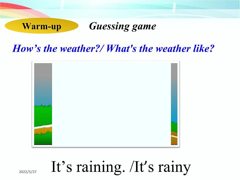 Unit 7 It 's raining Section A Grammar Focus-3b 课件(共26张PPT)第2页
