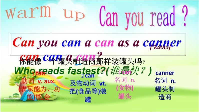 Unit 9 Can you come to my party_ Section A Grammar Focus-3c 课件27张03