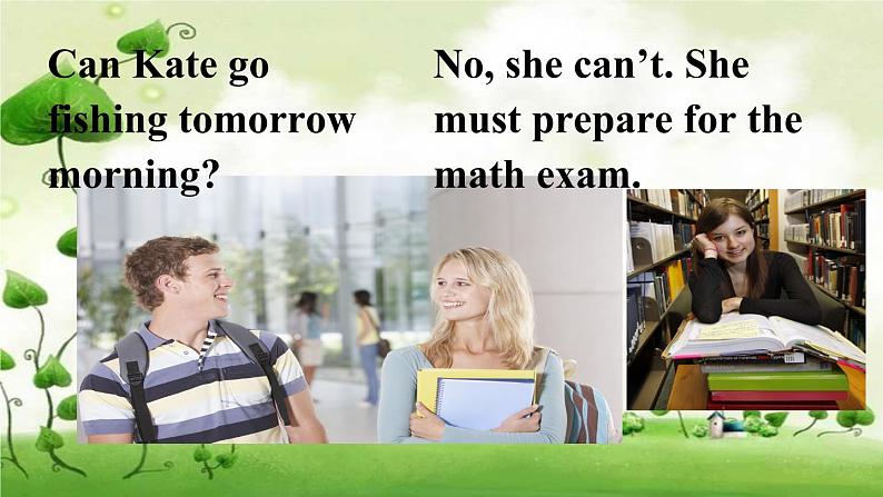 Unit 9 Can you come to my party_ Section A Grammar focus-3c 课件(共有PPT24张)第5页
