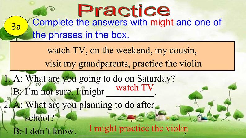 Unit 9 Can you come to my party_ Section A Grammar focus-3c 课件(共有PPT24张)第7页