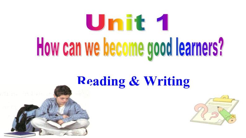 人教新目标(Go for it)版九年级全Unit 1 How can we become good learners. Section B阅读课件（12张ppt）01