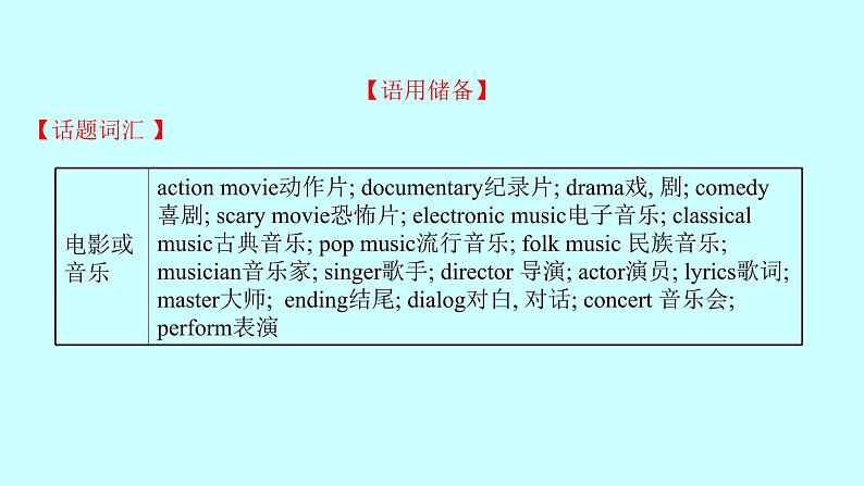 2022 人教版英语 九年级全 Unit 9 I like music that I can dance to. Section B(3a-Self Check) 课件 第3页