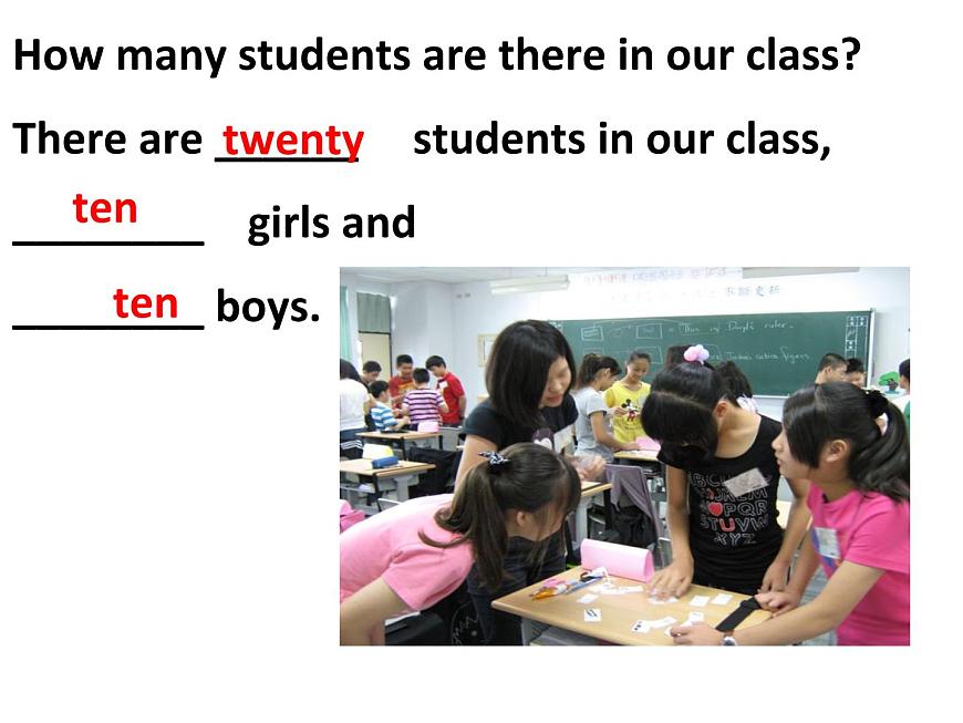 Module 3 My school Unit 1 There are thirty students in my class. 課件（22張PPT)第6頁