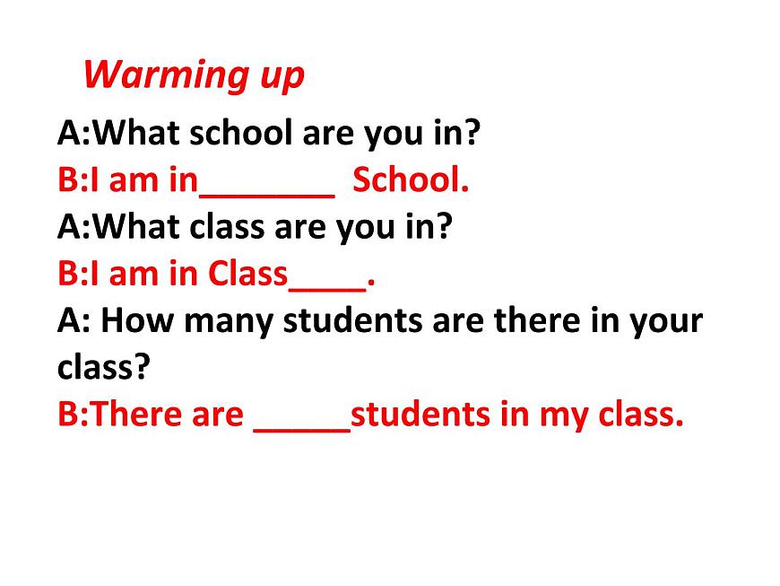 Module 3 My school Unit 1 There are thirty students in my class. 課件（22張PPT)第7頁