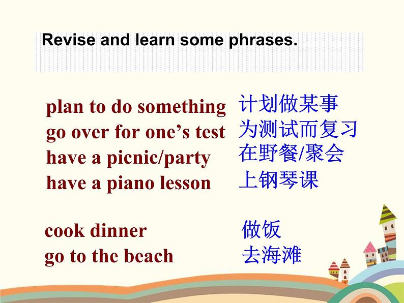 Module 3 Making plans Unit 3 Language in use课件(共19张PPT)第3页