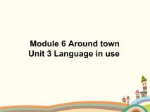 初中英语外研版 (新标准)七年级下册Unit 3 Language in use图片ppt课件