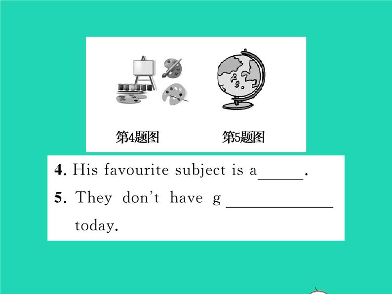 2021七年级英语上册Module5MyschooldayUnit1Ilovehistory第一课时习题课件新版外研版第4页