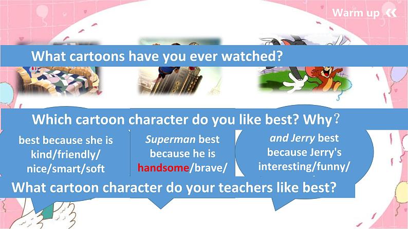 外研八下 Module 5 Unit 1 It 's time to watch a cartoon.课件(共有PPT15张)第3页