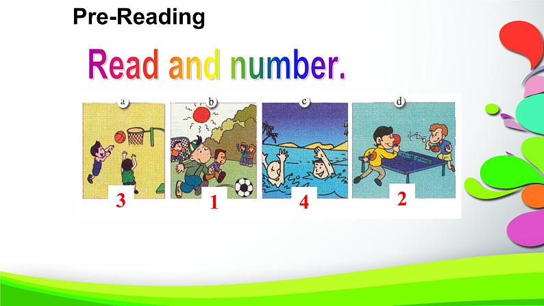 外研版英语七年级上Starter Module 4 Unit 3 What’s your favourite sport课件(16张PPT无素材)05