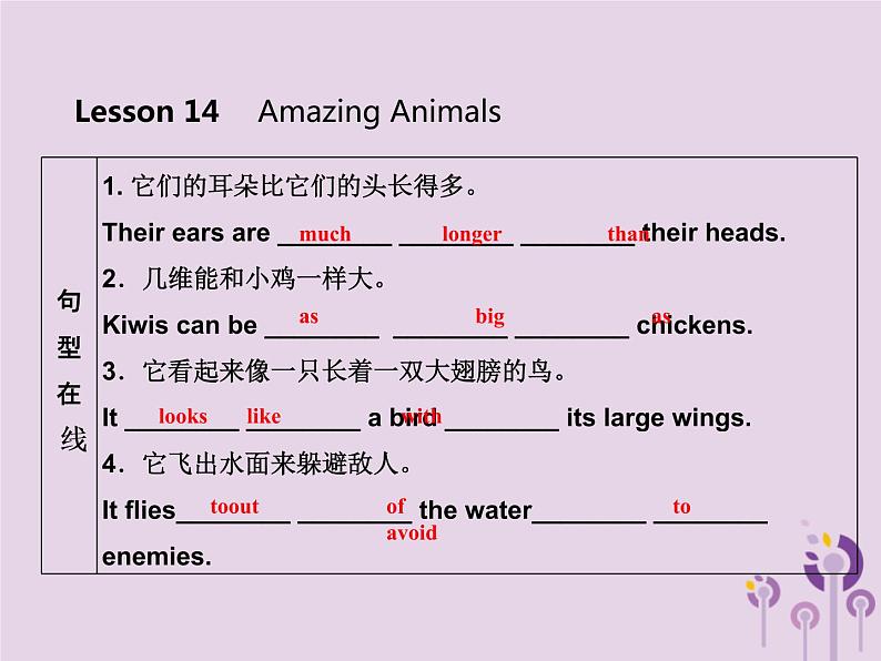 冀教版八年级英语下册Unit 3课件 lesson 14第6页