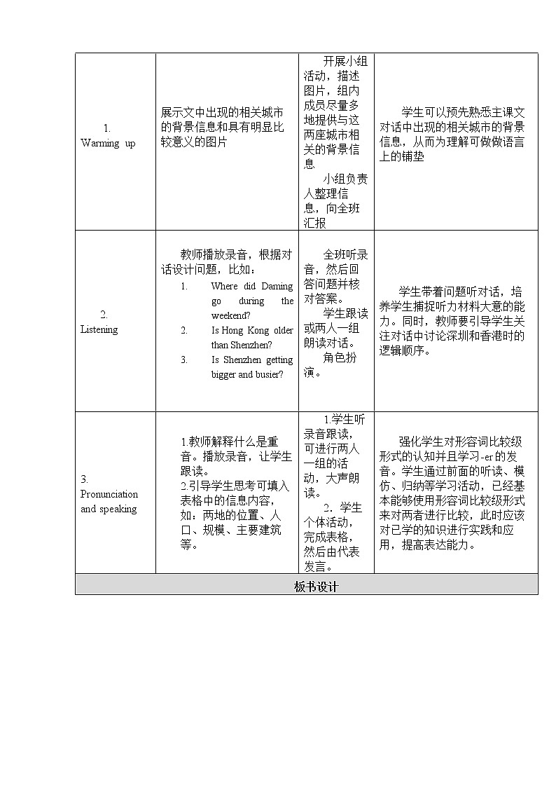 外研版八上:Module 2 Unit 3 教案02