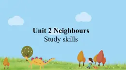 英语译林版 7年级下册 U2 Study skills PPT课件