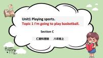 仁爱科普版八年级上册Topic 1 I'm going to play basketball.精品ppt课件