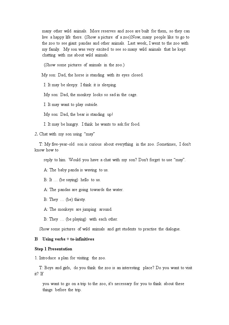 译林八年級英語上冊 Unit 5 Wild animals 课时4 PPT课件+教案02
