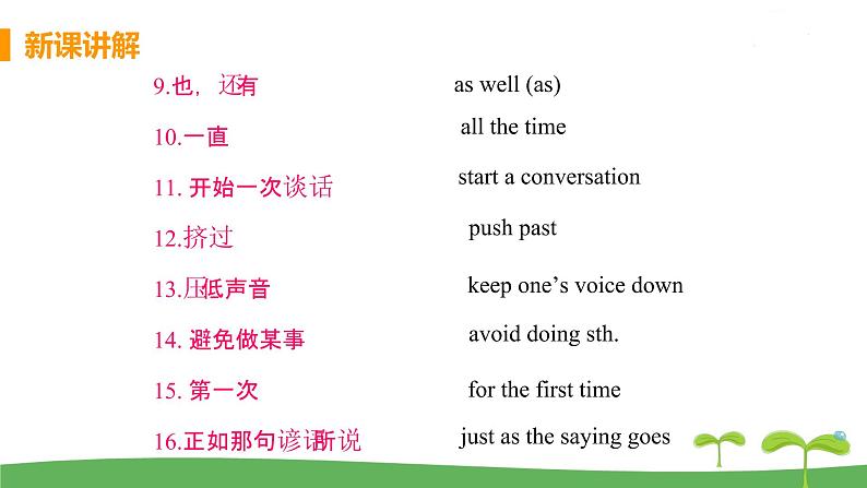 八英译林下 U5 Good manners 课时7 PPT课件+教案05