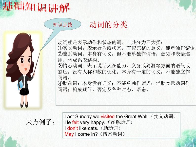 中考英语知识点专项复习系列课件 专题04 动词基本知识讲解及中考高频动词和短语总结第2页