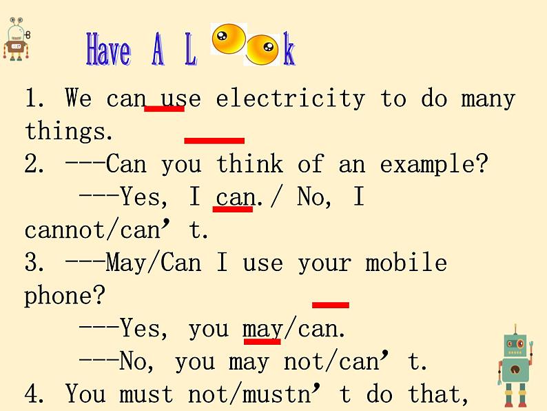 深圳沪教牛津版七下U6 Electricity Grammar第3页