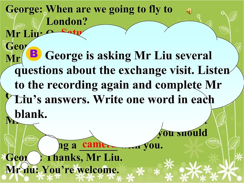 深圳沪教牛津版 八上 U5 Educational exchange Listening & Speaking 课件07