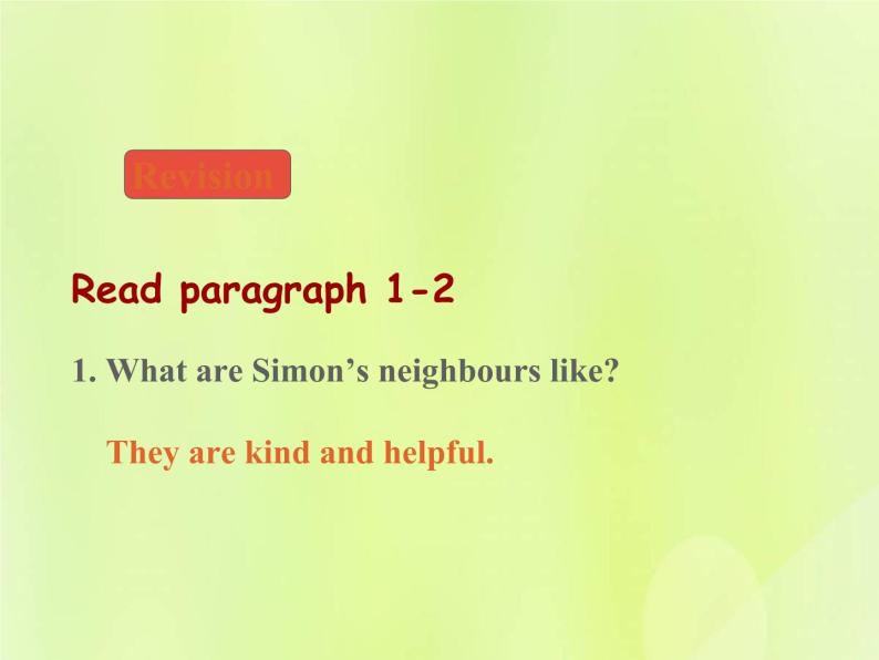 牛津译林版七年级英语下册unit2 neighbours 第3课时reading2课件04