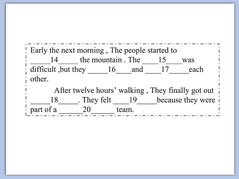 北师大版8上英语Unit 2《Lesson6 A spical team》第二课时 课件04