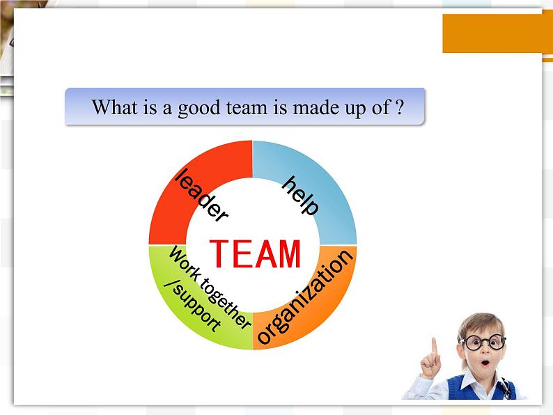 北师大版8上英语Unit 2《Lesson6 A spical team》第二课时 课件05
