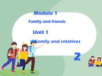 初中Module1Unit 1 Family and relatives集体备课ppt课件