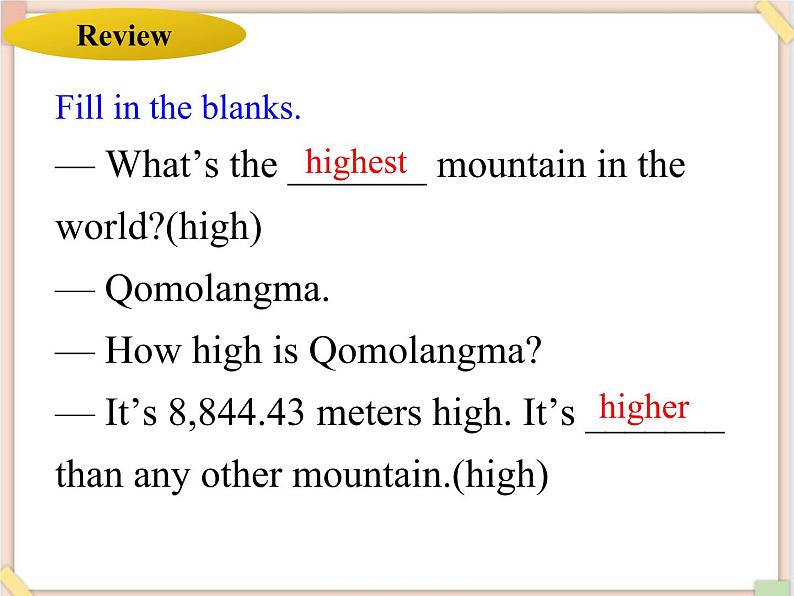 鲁教版五四制8上英语Unit5_SectionA(Grammar_Focus-4c)精品课件第4页