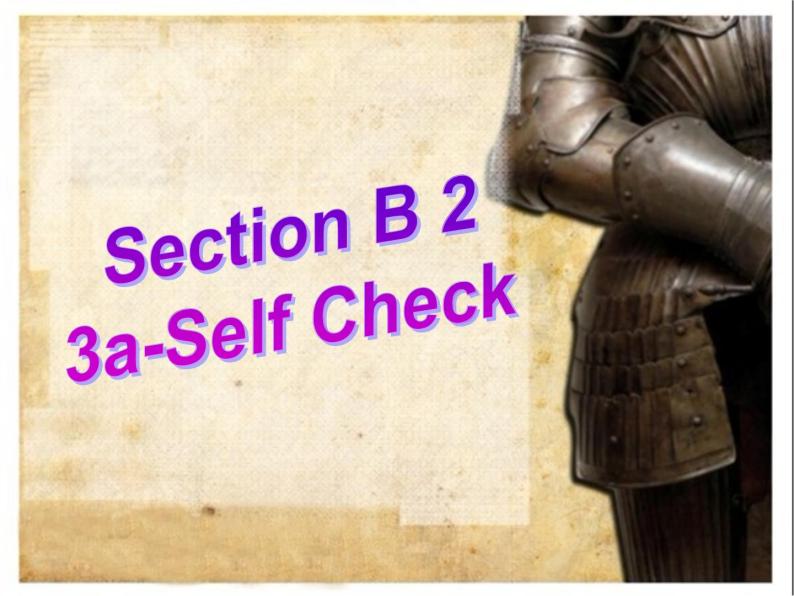 鲁教版五四制8上英语Unit7_SectionB2（3a-Self_Check）参考课件02