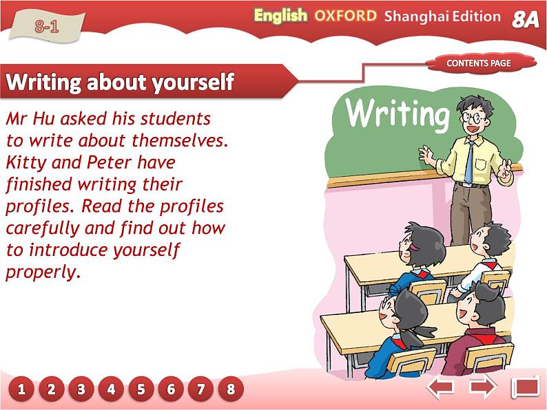 牛津上海版英语八年级上册课件:Unit1-Writing第4页