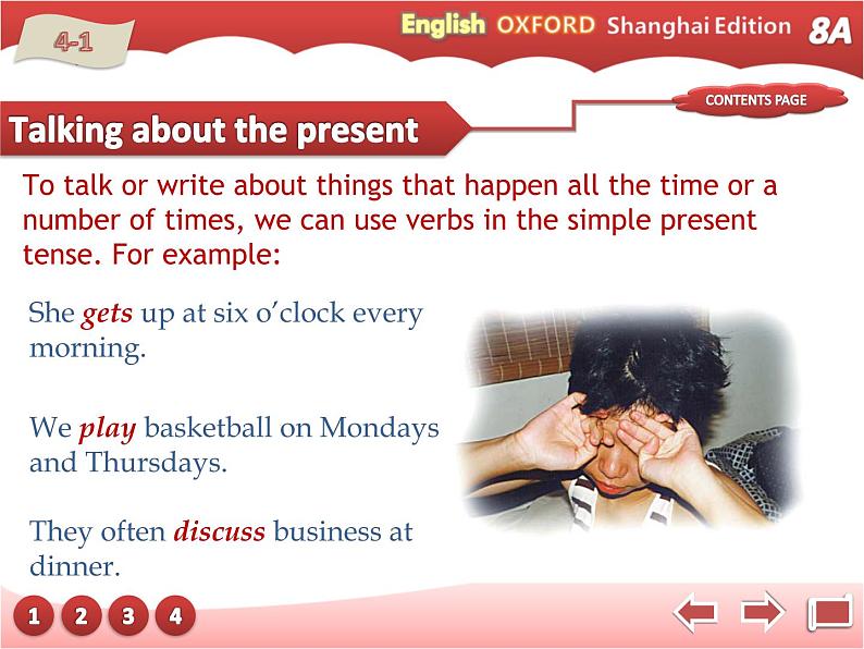 牛津上海版英语八年级上册课件:Unit2-Grammar1第4页