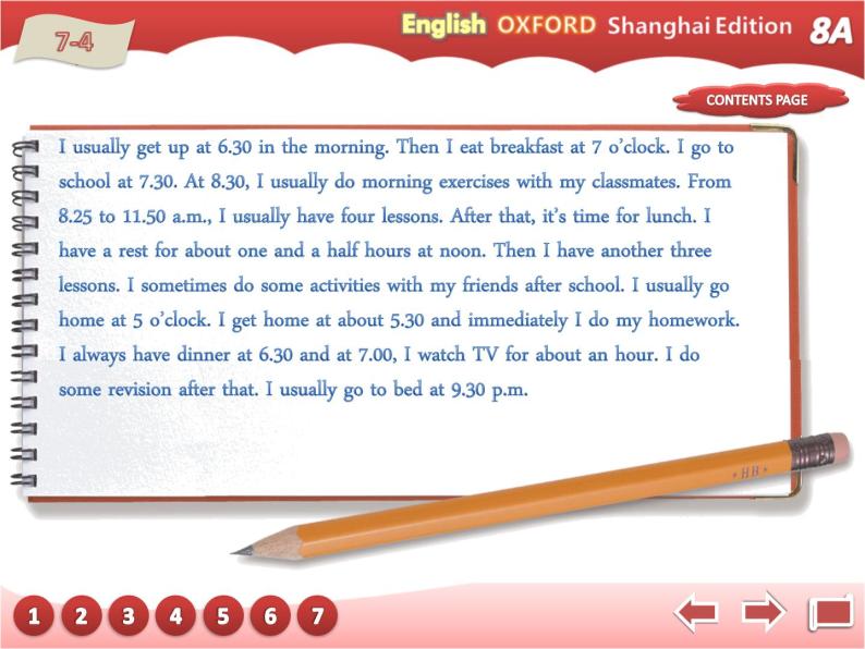 牛津上海版英语八年级上册课件：Unit2-Writing07