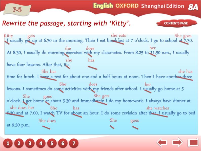 牛津上海版英语八年级上册课件：Unit2-Writing08