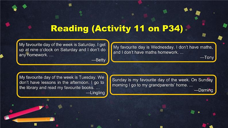 外研版英语7年级上册 Revision Module A (2)-2PPT 课件第4页