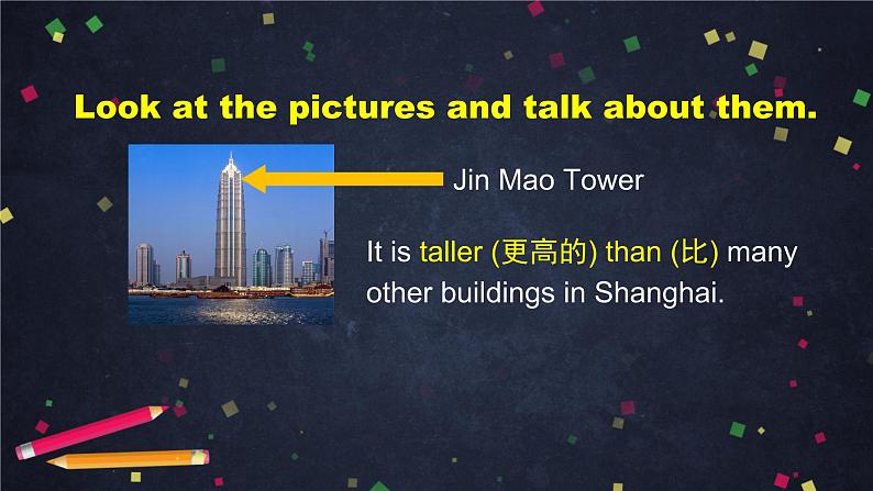 外研版英语8年级上册 M2 Unit 1 It's taller than many other buildings PPT课件04