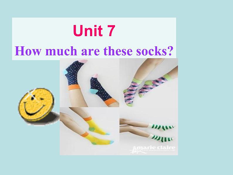 七年级英语教学课件:Unit 7 How much are these socks Section A2第2页