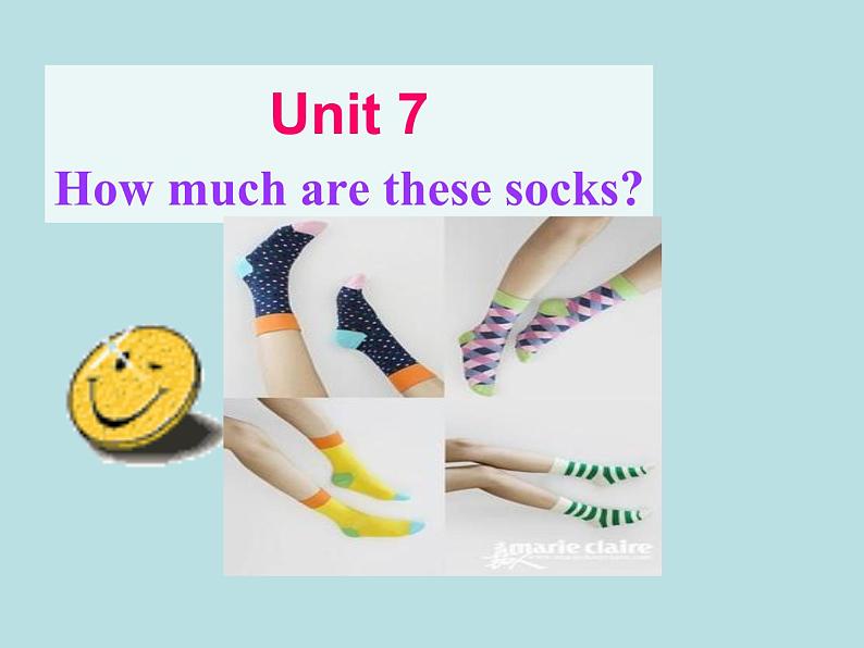 七年级英语教学课件:Unit 7 How much are these socks Section B1第2页