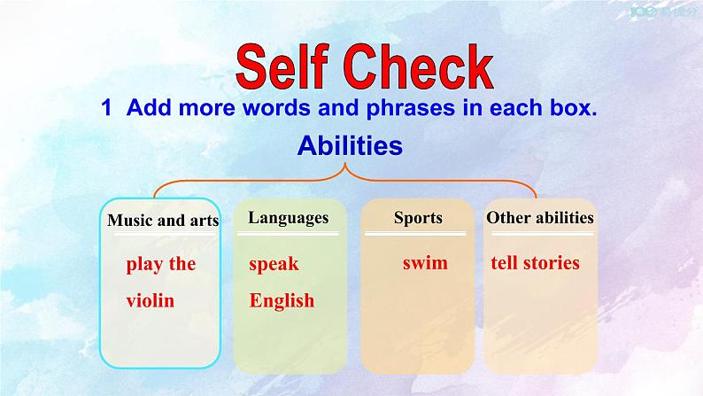 人教新目标版七年级下册英语 Unit 1 Section B 3a-Self Check课件07
