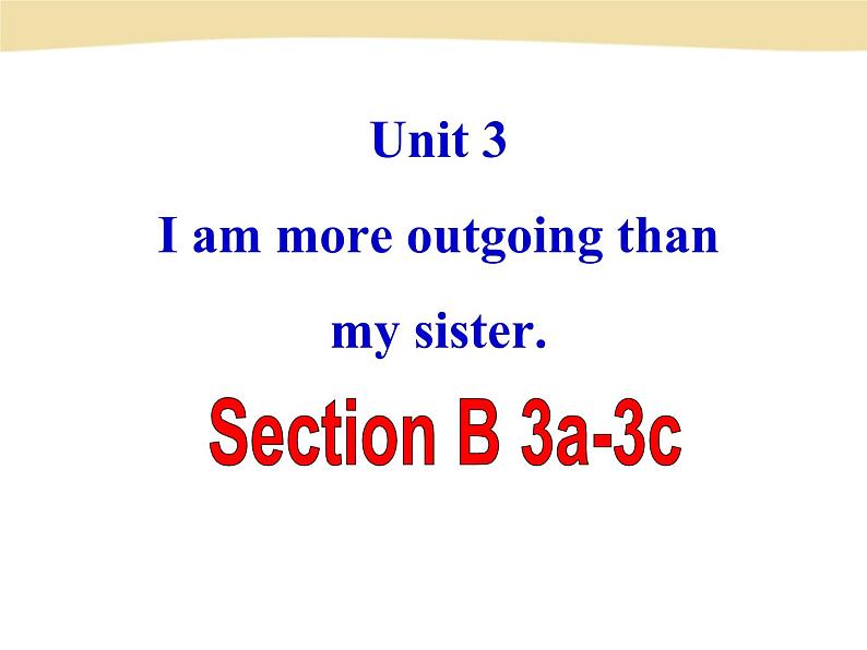 人教版八年级上册英语Unit3样品课件_03(共8份)Section B 3a-3c课件01