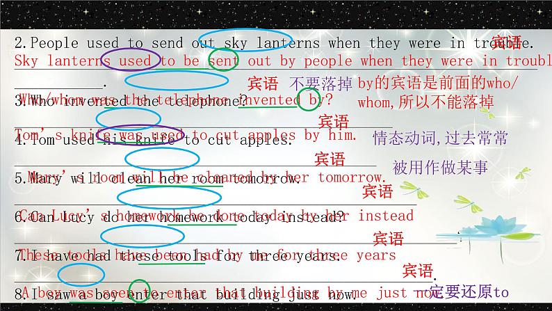 05 被动语态-冲刺2022年中考英语重难考点精讲精练第6页