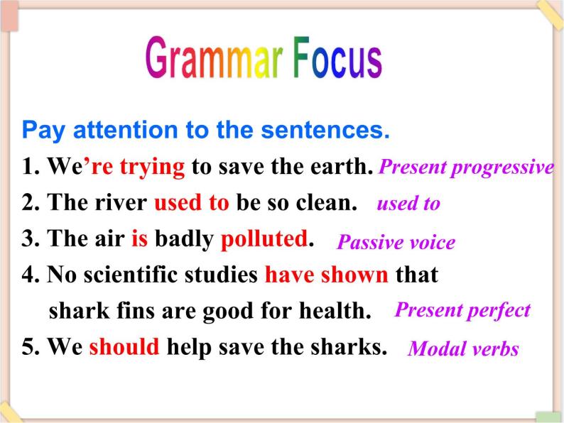 Unit8__SectionA（Grammar__focus-4c）精品课件 鲁教版五四制英语九下07
